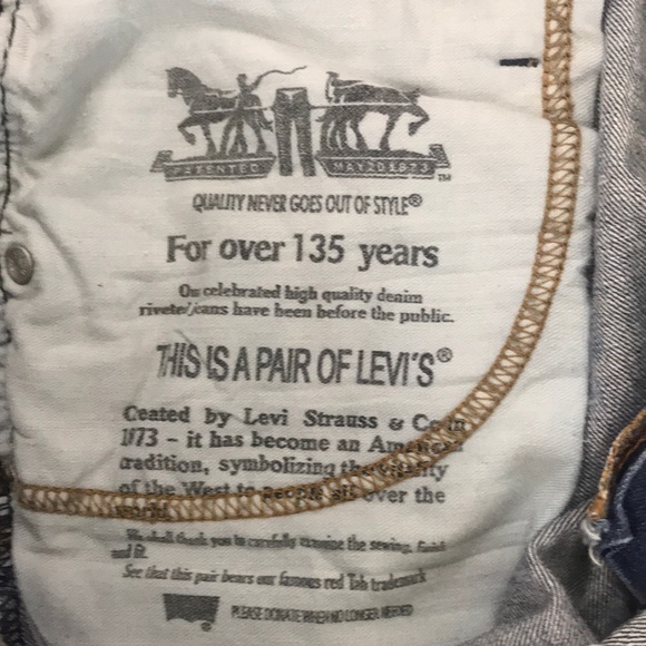 Levi’s 527 red tab jean cutoffs Size 33 - Picture 6 of 8